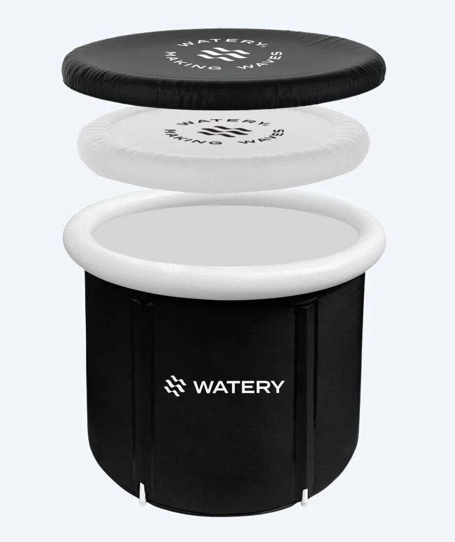 Productafbeelding van Watery opblaasbaar ijsbad - Hero - Zwart
